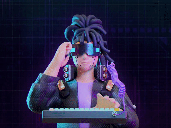 Cyber Security Animation - Hacker Operations Center